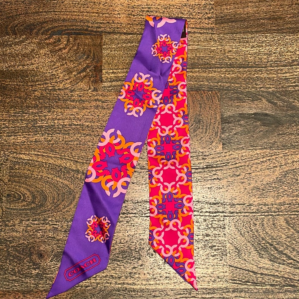 Coach Silk Scarf